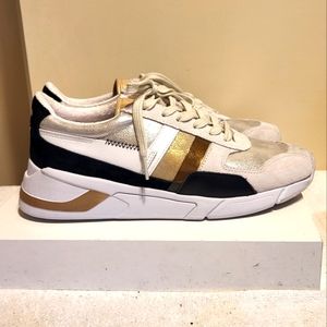 Brand New Gola Classics "Eclipse"  Silver/Gold Sneakers Sz 9 MSRP $130